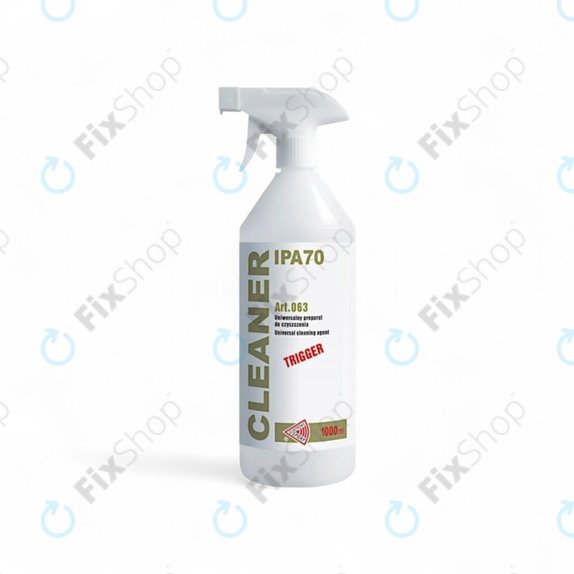 Isopropanol 70%, 1000 ml, Spray Bottle, Cleanser IPA