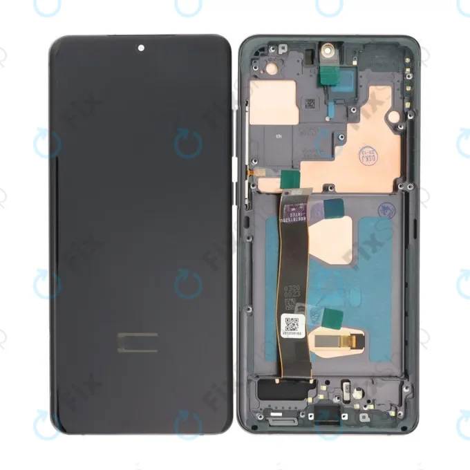 Samsung Galaxy S20 Ultra G988F - LCD Display + Touch Screen + Frame (Cosmic Black) OLED