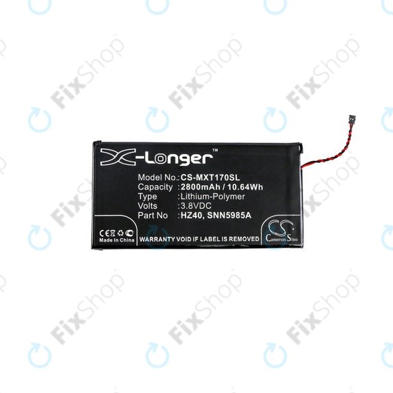 Motorola Moto Z2 Play XT1710-09 - Battery HZ40 2800mAh HQ
