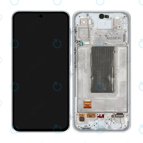 Samsung Galaxy A36 A366E - LCD Display + Touch Screen + Frame (Awesome Grey) - GH82-36841B Genuine Service Pack
