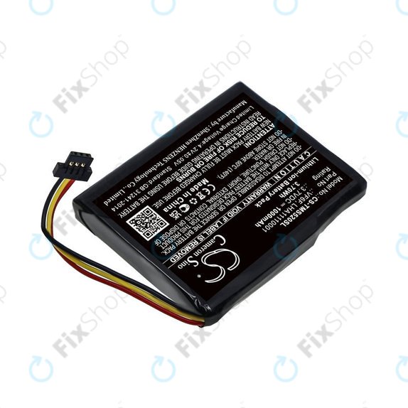 Battery for TomTom Start 52, 1000mAh, Li-Ion, 3.7V, VF6F, HQ