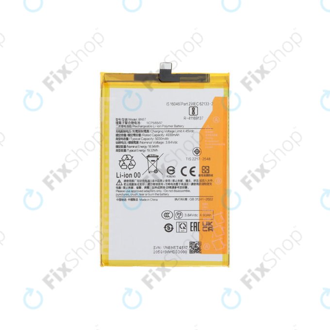 Xiaomi Redmi 13, 13 5G, Poco M6 4G - Battery BN5T 5030mAh