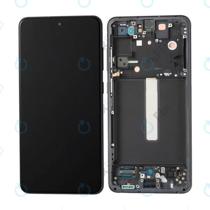 Samsung Galaxy S21 FE G990B - LCD Display + Touch Screen + Frame (Black) OLED
