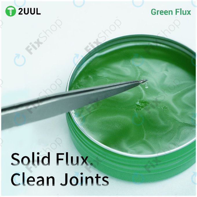 Soldering Flux, Green, 2UUL SC18