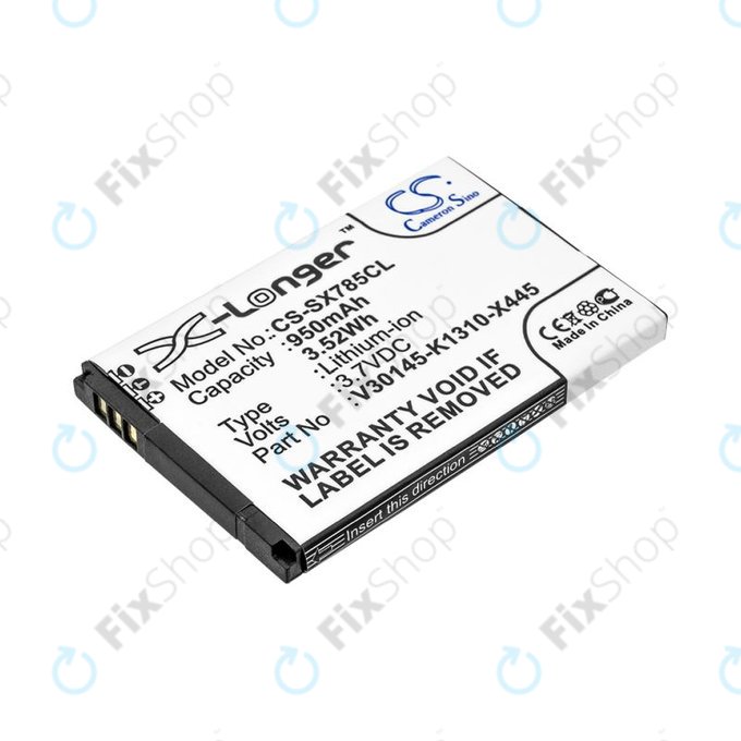 Battery for Siemens Gigaset, Openstage, SL, 950mAh, Li-Ion, 3.7V, V30145-K1310-X445, HQ