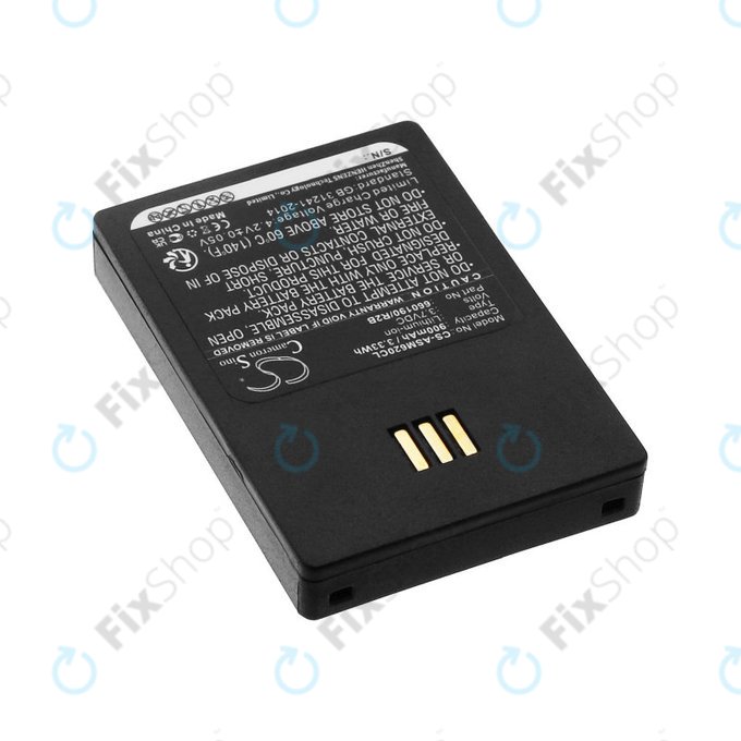 Battery for Siemens Openstage WL3, Ascom, Aastra, Innovaphone, 900mAh, Li-Ion, 3.7V, 660190/R2B, HQ
