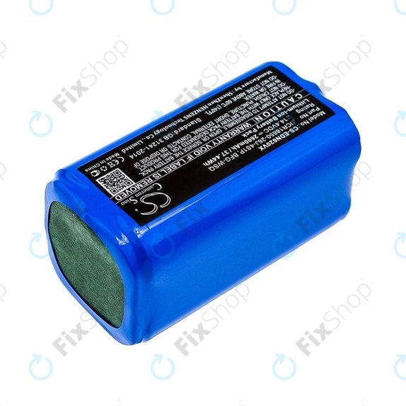 Ecovacs Deebot N79, N79S, Eufy RoboVac-series, Proscenic 850-series - Battery BFG-WSQ, ICR18650-26J-4S1P, UR18650ZY-4S1P-AAM Li-Ion 14.4V 2600mAh HQ