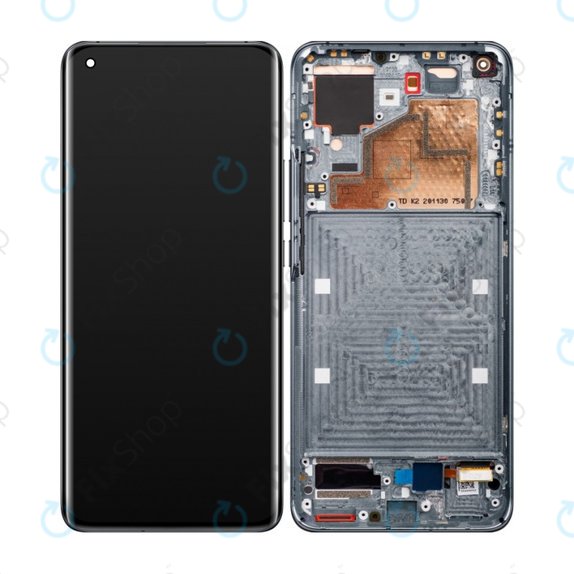 Xiaomi Mi 11 M2011K2G - LCD Display + Touch Screen + Frame (Midnight Gray) OLED