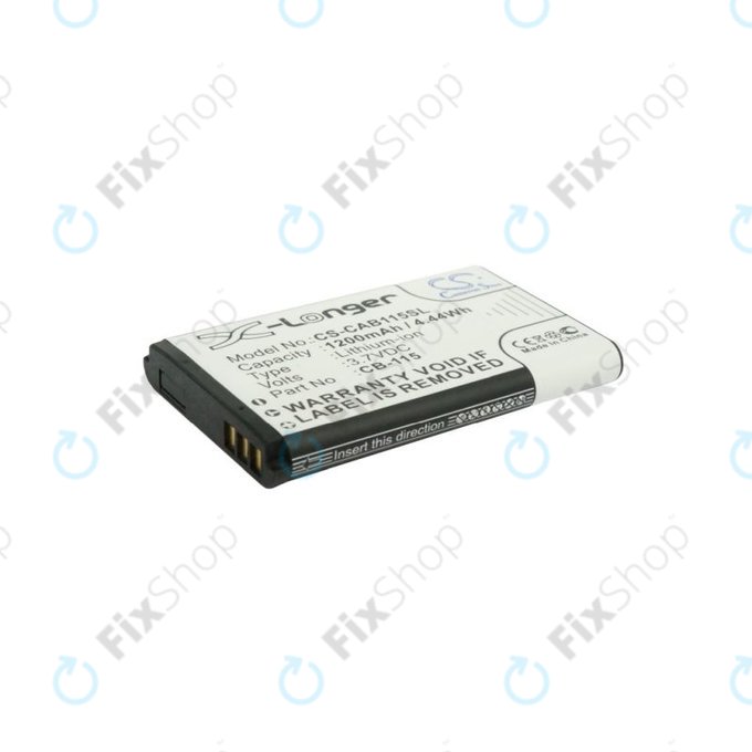 Battery for CAT B100, 1200mAh, Li-Ion, 3.7V, CB-115, HQ