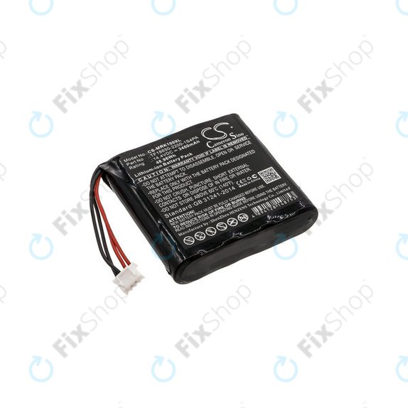 Battery for Marshall Kilburn, 3400mAh, Li-Ion, 14.4V, TF18650-2200-1S4PA, HQ