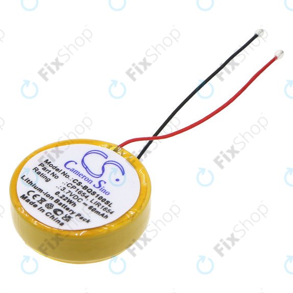 Battery for Bose Soundsport Pulse, Wireless, 60mAh, Li-Ion, 3.7V, CP1654, HQ