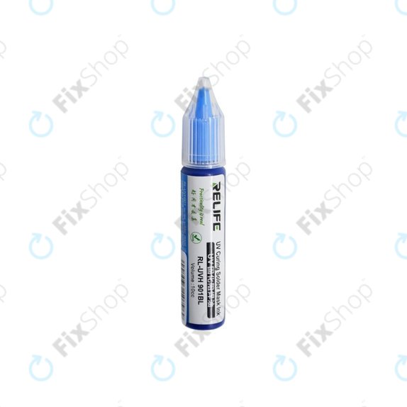 Relife RL-UVH901BL - UV Curable Solder Mask - 10ml (Blue)