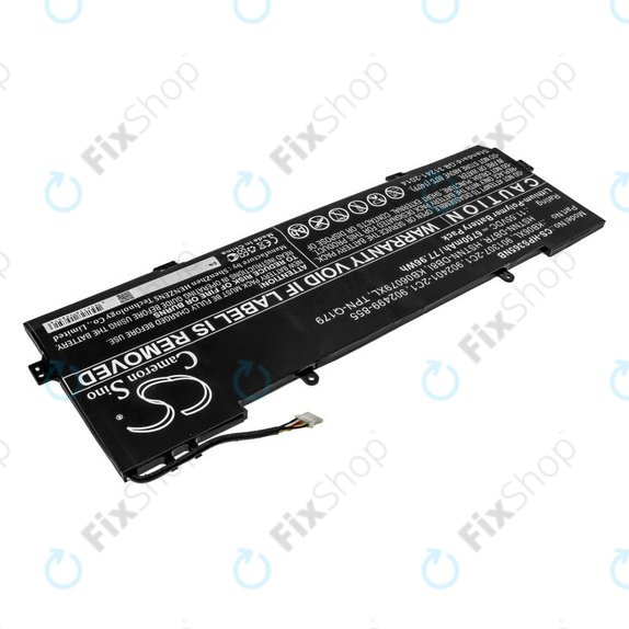Battery for HP Spectre X360 15, 6750mAh, Li-Pol, 11.55V, KB06XL, HQ
