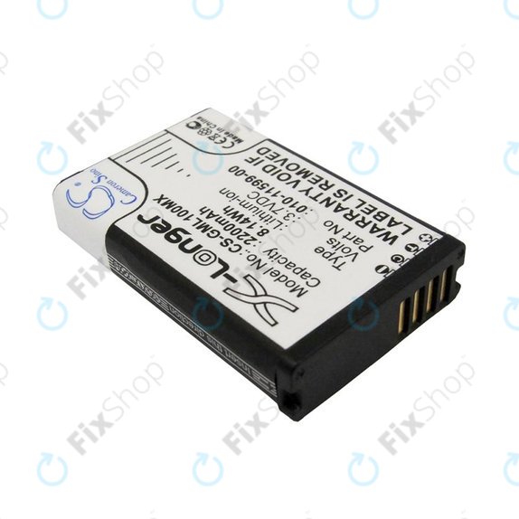 Battery for Garmin E1, E2, Garmin Virb Elite, 2200mAh, Li-Ion, 3.7V, 010-11599-00, HQ