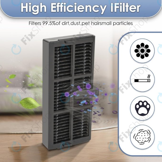 HEPA Filter, 2pcs for Xiaomi Dreame X40 Ultra, L40 Ultra, X30 Ultra, L10s Ultra Gen2, L10s Pro Ultra, Mova E30 Ultra