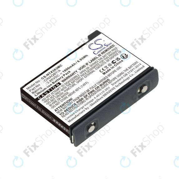Battery for Insta360 One X3, 1800mAh, Li-Ion, 3.85V, CINAQBT/A, HQ
