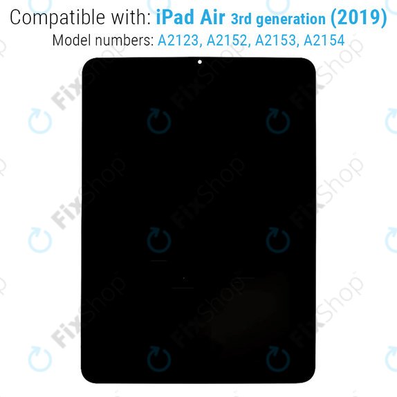LCD Display for iPad Air (4th Gen 2020), Touch Screen without Frame, Refurbished