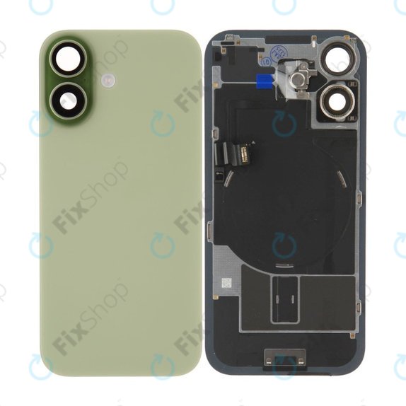 Rear Housing Glass for iPhone 17, Sage, Pulled A