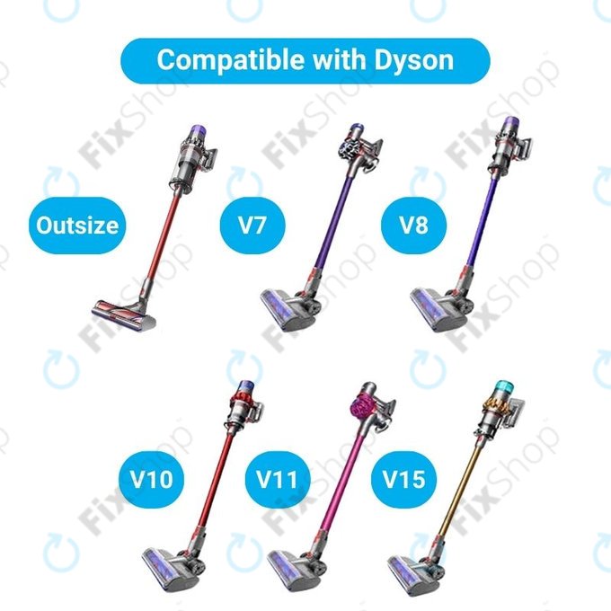 Dyson V-series, Outsize - Double Roller Head