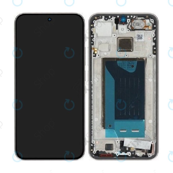 Display for Xiaomi 15T, Rose Gold, Touch Screen with Frame, 5600030O12A00, Genuine Service Pack
