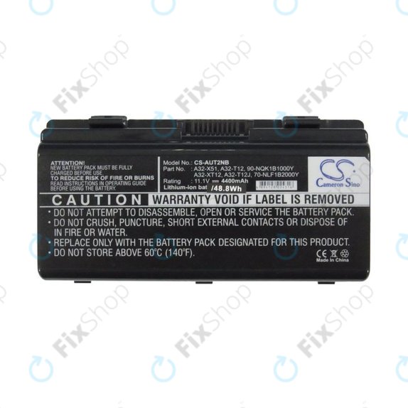 Battery for Asus X51RL, T12Jg, T12C, X51L, 4400mAh, Li-Ion, 11.1V, A32-X51, HQ