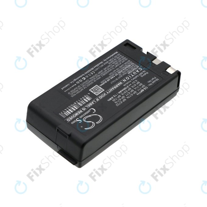 Battery for Canon E06, Canon E07, 2100mAh, Ni-MH, 6V, BP-711, HQ