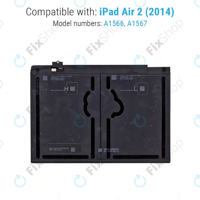 Battery for iPad Air 2, 7340mAh