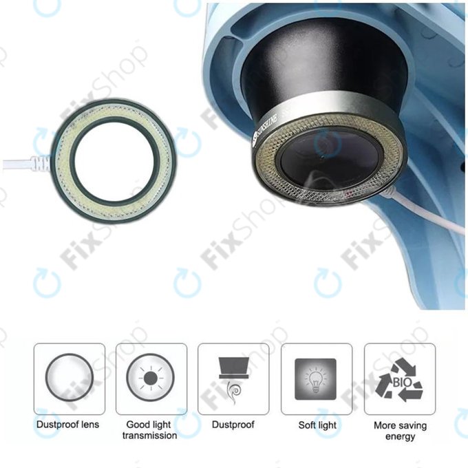 Sunshine SS-033C - Dust-Proof Mirror + LED Adjustable Light
