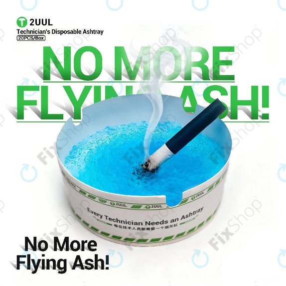 Technician Disposable Ashtray, 2UUL AS01, 20pcs/Box