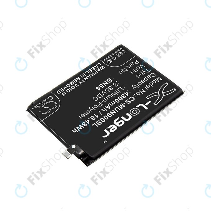 Battery for Xiaomi Redmi 9 M2004J19G, 4800mAh, Li-Pol, 3.85 V, BN54, HQ