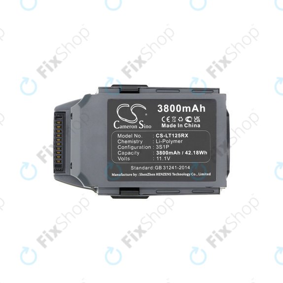 Battery for DJI Mavic Pro, 3800mAh, Li-Pol, 11.1 V, GP785075-38300DB, HQ