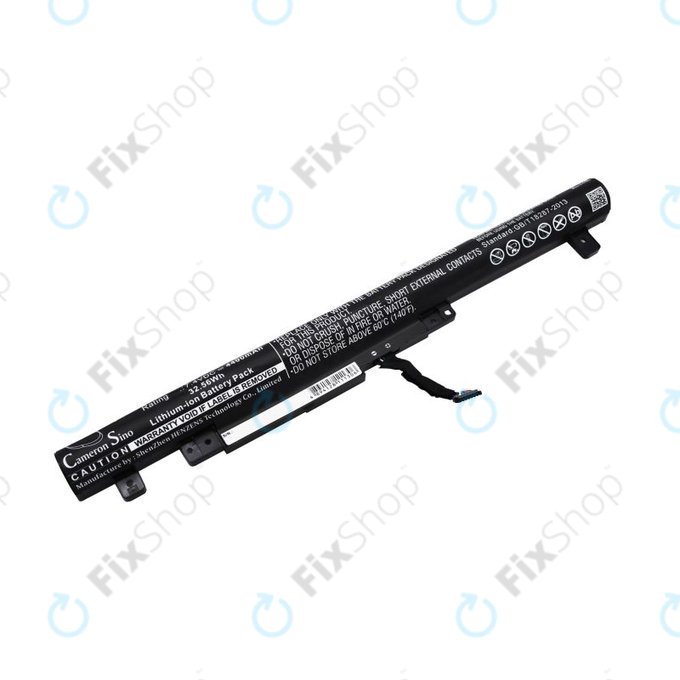 Battery for Lenovo Flex 2 14, 15, 4400mAh, Li-Ion, 7.4V, L13M4A61, HQ