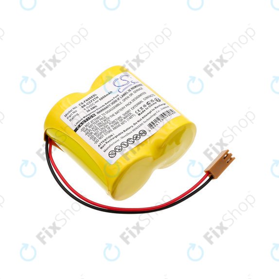 Battery for Cutler Hammer A06 Control, 5000mAh, Li-MnO2, 6V, A06B-0073-K001, HQ