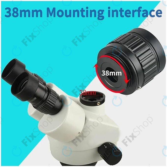 CTV Adapter 1X for Trinocular Microscope, C-Mount