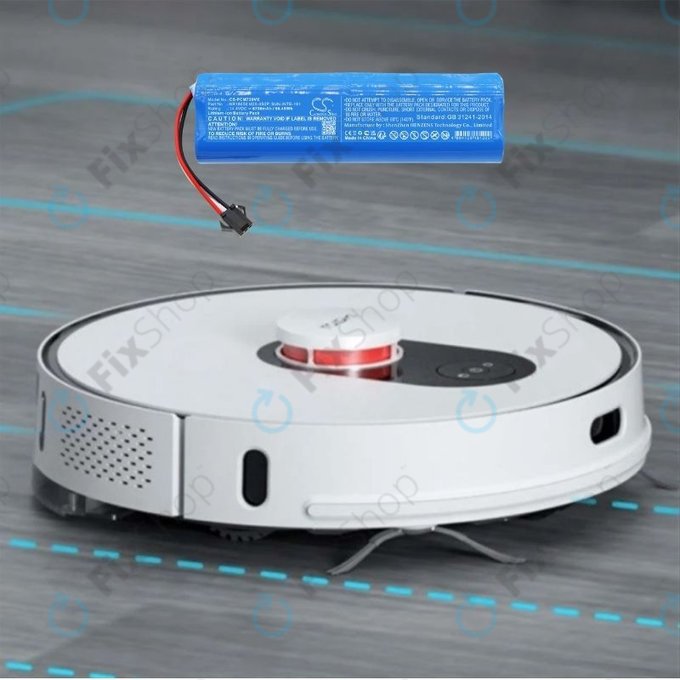 Xiaomi Roidmi EVE Plus, Viomi, Lydsto, Proscenic, Tefal - Battery NR18650 M26-4S2P, SUN-INTE-181, H18650CH-4S2P Li-Ion 14.4V 6700mAh HQ