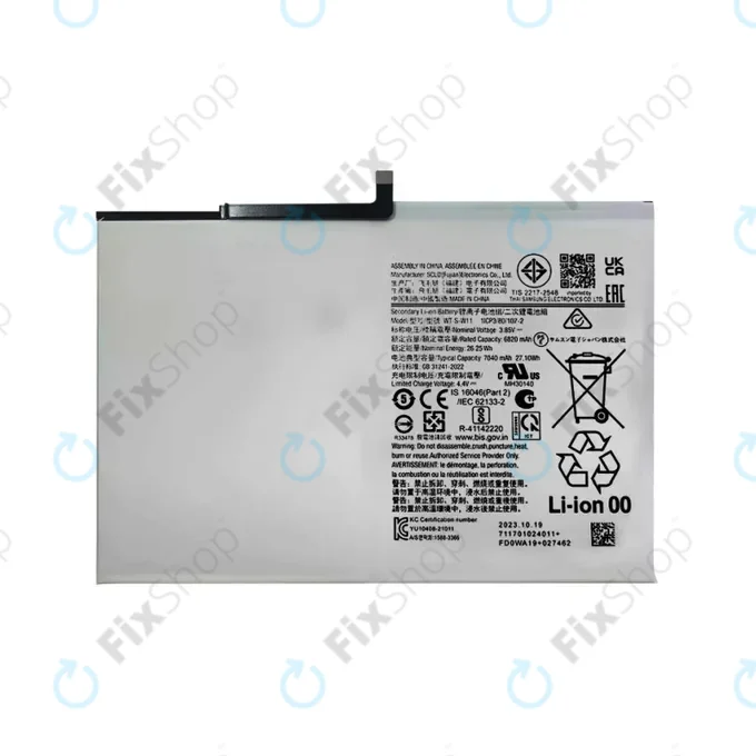 Samsung Galaxy Tab A9+ X210, X216B - Battery WT-S-W11 7040mAh