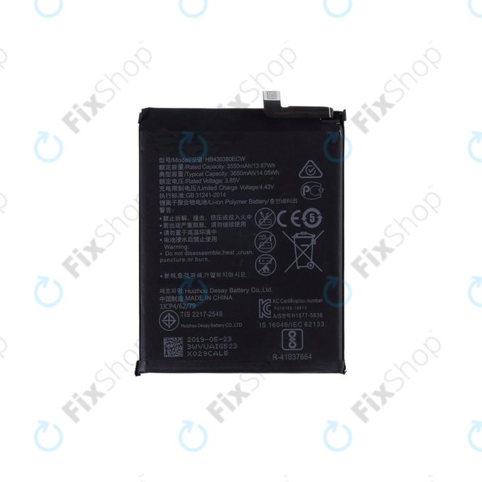 Huawei P30 - Battery HB436380ECW 3650mAh
