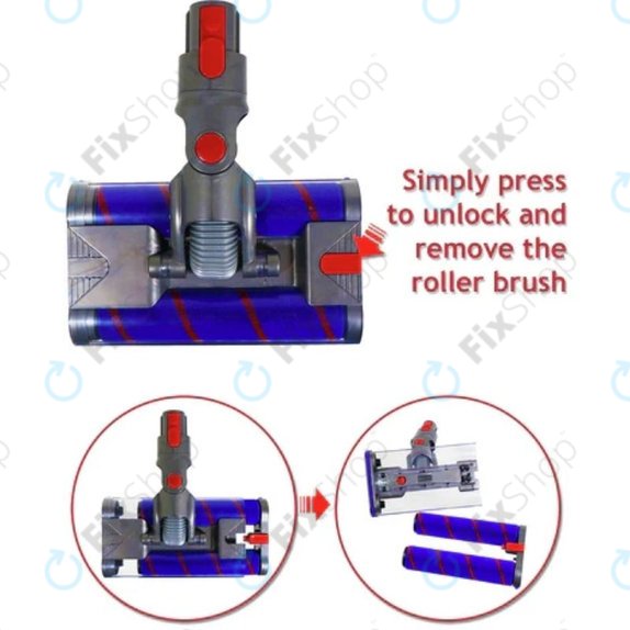 Dyson V-series, Outsize - Double Roller Head