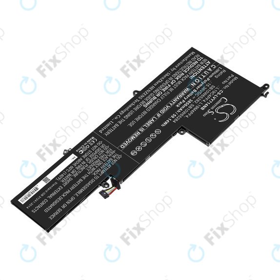 Battery for Lenovo Yoga Slim 7, 14s, 3850mAh, Li-Pol, 15.36V, L19C4PF4, HQ