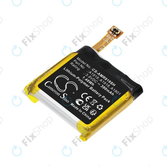Battery for Amazfit T-Rex, 390mAh, Li-Pol, 3.8V, A1919, HQ