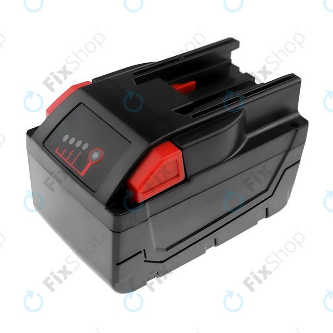 Battery for Milwaukee 0721-20, V28 Vc, Wurth Bs 28-A Combi, 4000mAh, Li-Ion, 28V, 48-11-2830, HQ