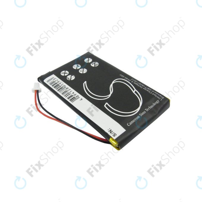 Battery for Garmin Nüvi 660, 660 FM, 1150mAh, Li-Pol, 3.7V, 361-00019-02, HQ