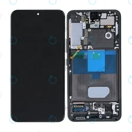 Samsung Galaxy S22 S901B - LCD Display + Touch Screen + Frame (Phantom Black) OLED