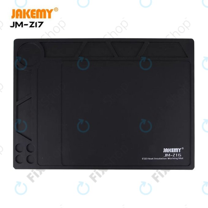 Jakemy JM-Z17 - ESD Heat-Resistant Silicone Pad - 36 x 26cm + Magnetic Pad