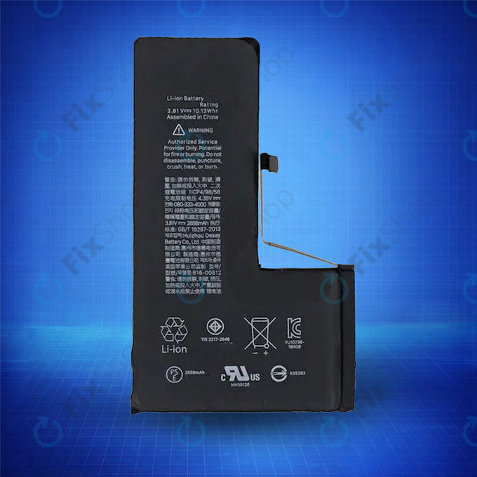 Battery for iPhone XS, 2658mAh, Service Pack