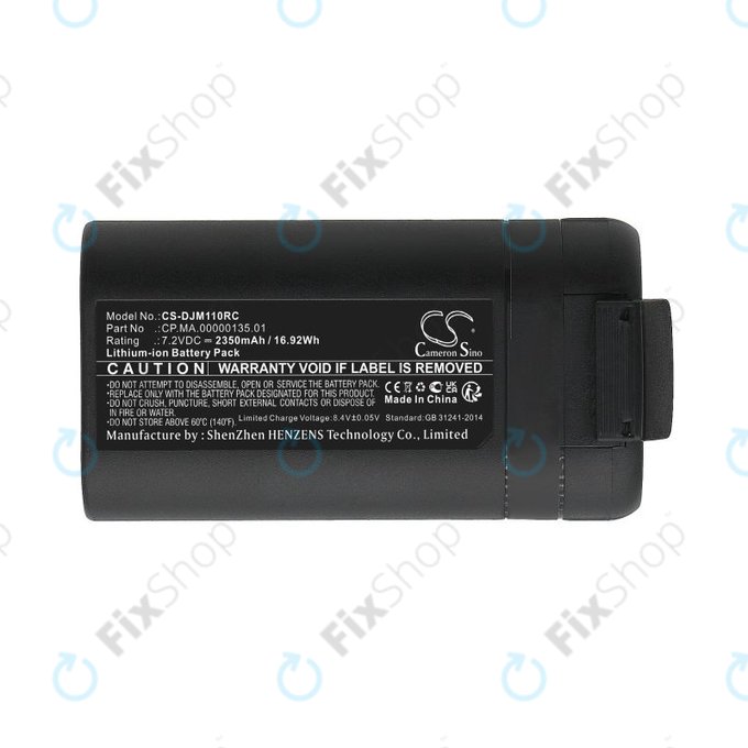 Battery for DJI Mavic Mini, Mini dual, 2350mAh, Li-Ion, 7.2V, CP.MA.00000135.01, HQ