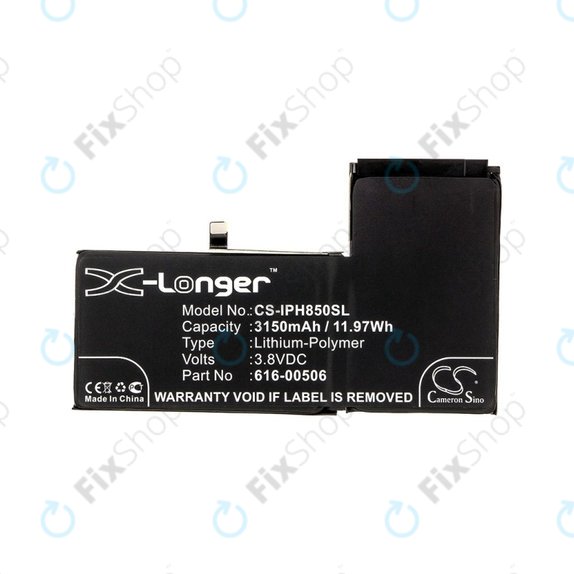 Apple iPhone XS Max - Battery 616-00506 3150mAh HQ