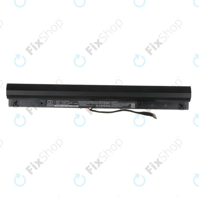 Battery for Lenovo Ideapad 100, 110, 300, B50, B71, 2200mAh, Li-Ion, 14.4V, L15M4A01, HQ