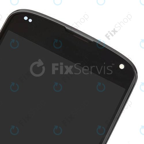 LG Nexus 4 E960 - LCD Display + Touch Screen + Frame (Black) TFT