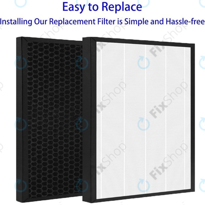 Philips 1000-series, 1000i-series, AC1214, AC1215, AC1217 - Filter set (HEPA + Activated carbon)